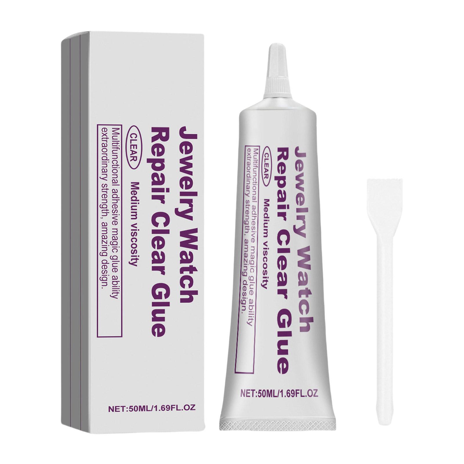 

Клей для ремонта ювелирных изделий и часов 50 мл Многофункциональный прозрачный клей Жидкий клей для ювелирных изделий Электроника Стекло Дерево Металл