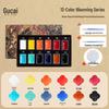 Zhan Sheng Traditional Chinese Watercolor Pigments for Beginners - Ancient Color Ink Painting Supplies for Kids
