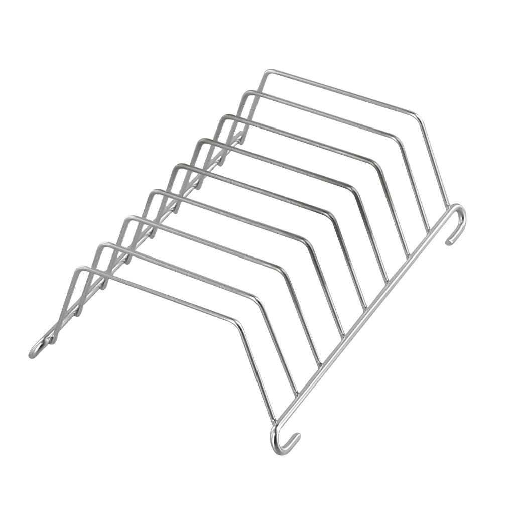 Sturdy Stainless Steel Stand for Toast and Air Fryer Accessory Storage