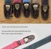 Unisex Soldier Canvas Guitar Strap for Acoustic, Bass, and Electric Guitars