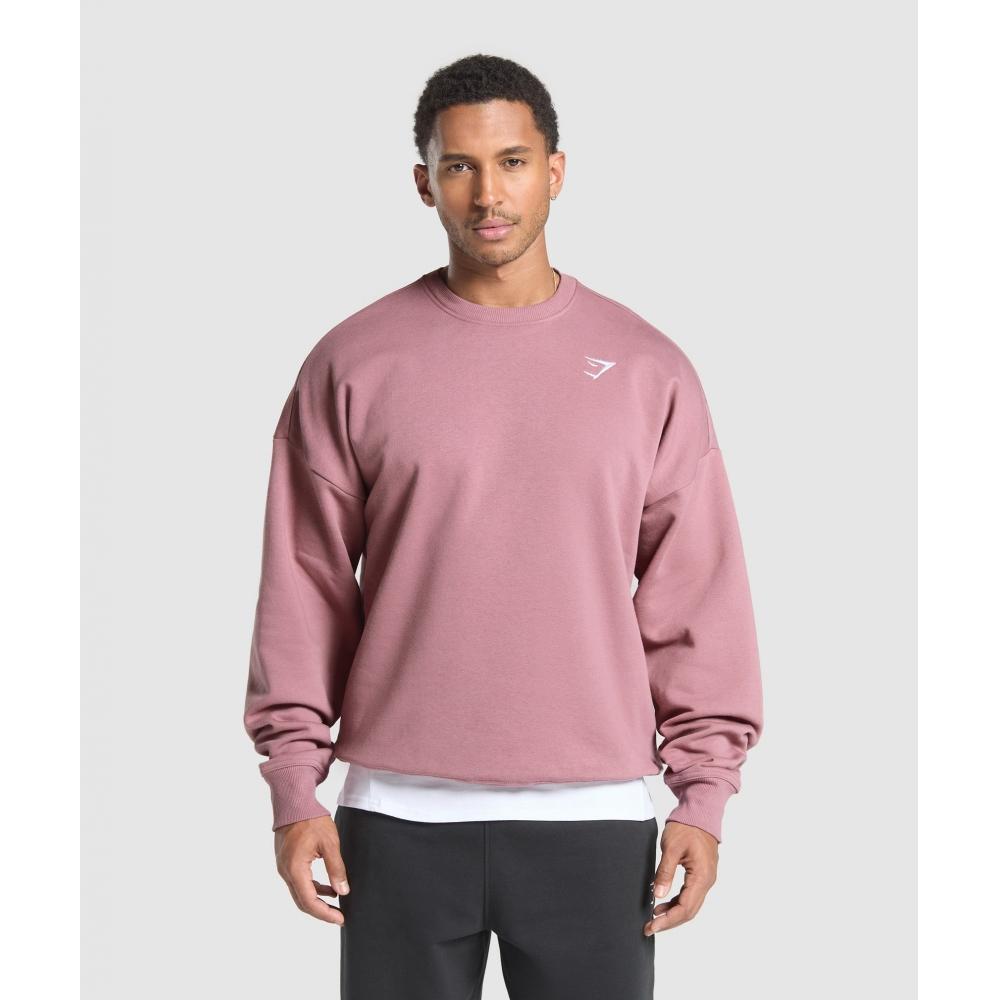 

Gymshark Крупный гребень Crew Calm Pink A2c3j Kcpd XS