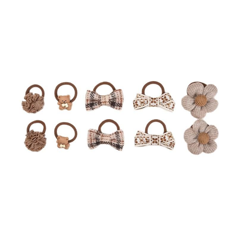 Bestseller Baby Bow Hair Ties Spring Summer New Princess Sweet Elastic Bands Cute Kids Hair Accessories Trendy Must-Have