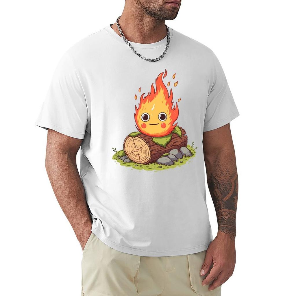 campfire sprite TShirt Plus Size Summer Casual TShirt