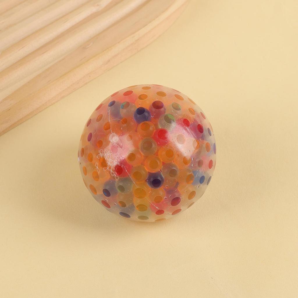 Squeeze 2Pc/Bag Vent Ball Soft Rubber Pinch Vibrant Multi-Colored Grape Ball Toy Stress Easing Party Favors Kids Birthday Party Supplies Gift