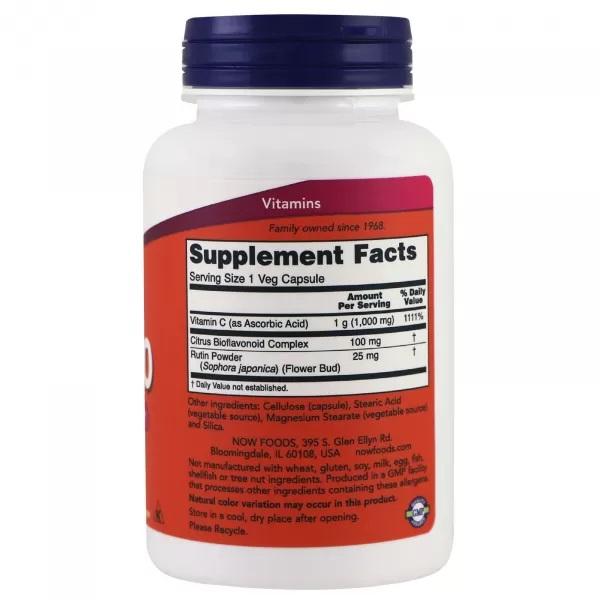Now Foods - Vitamin  C-1000 with bioflavonoids