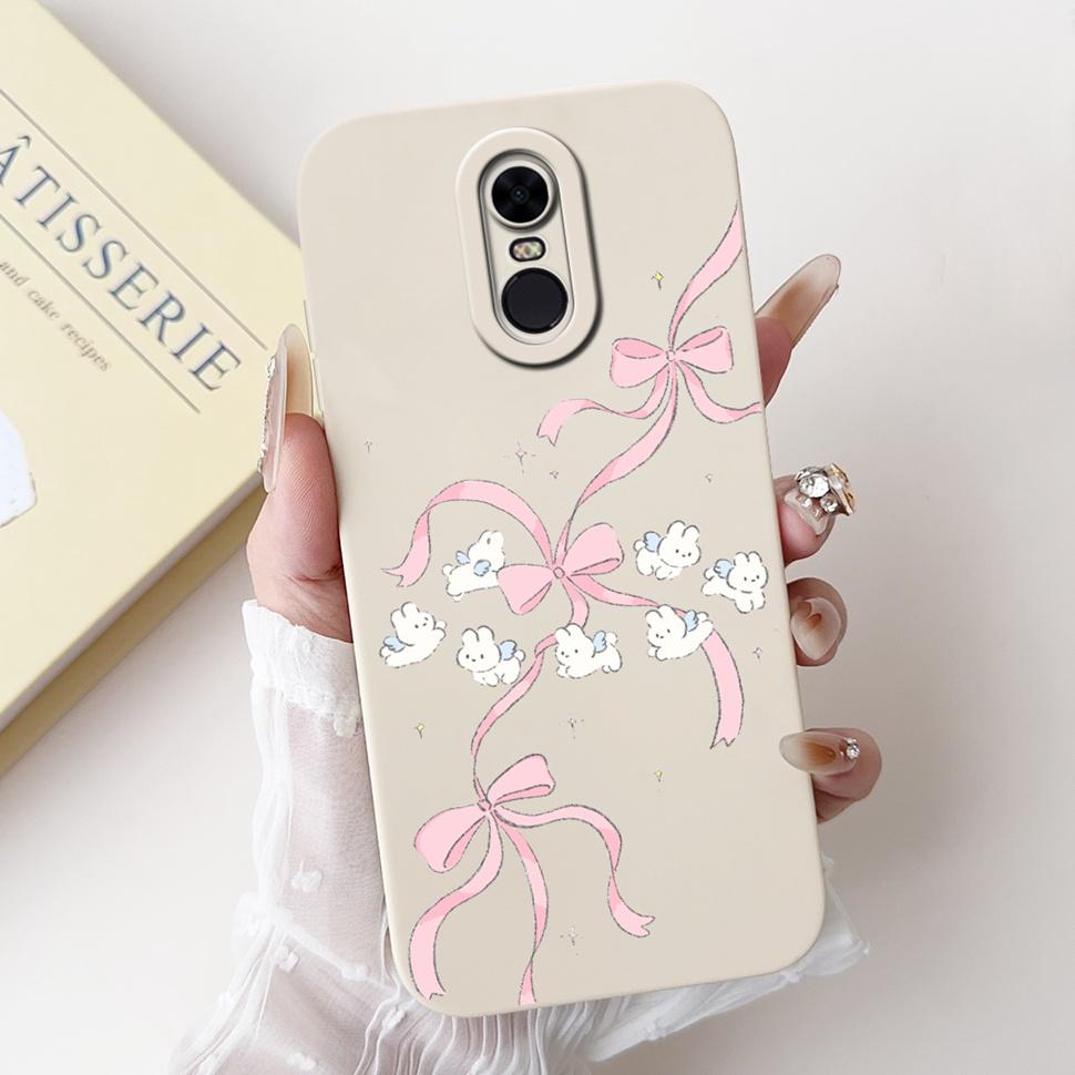 Husă Colorată cu Model Pentru Xiaomi Redmi 5 Plus Note 5 Subțire Huse din Silicon Moale Pentru Redmi5 Plus (Redmi Note5) Coperta Coque