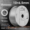 Zhuo Ji 8mm High-Pressure Transparent PU Air Hose for Air Compressors (Sizes: 4/6/10/12/14/16)