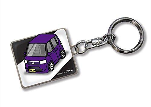 

[MKJP] Кастомный держатель для ключей N-BOX JF1 База: Черный цвет автомобиля: фиолетовый