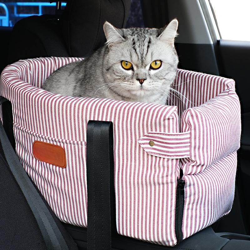 Pet Car Mat Dog Central Control Kennel Car Artifact Car Kennel Safety Seat Teddy Pomeranian Cat Supplies