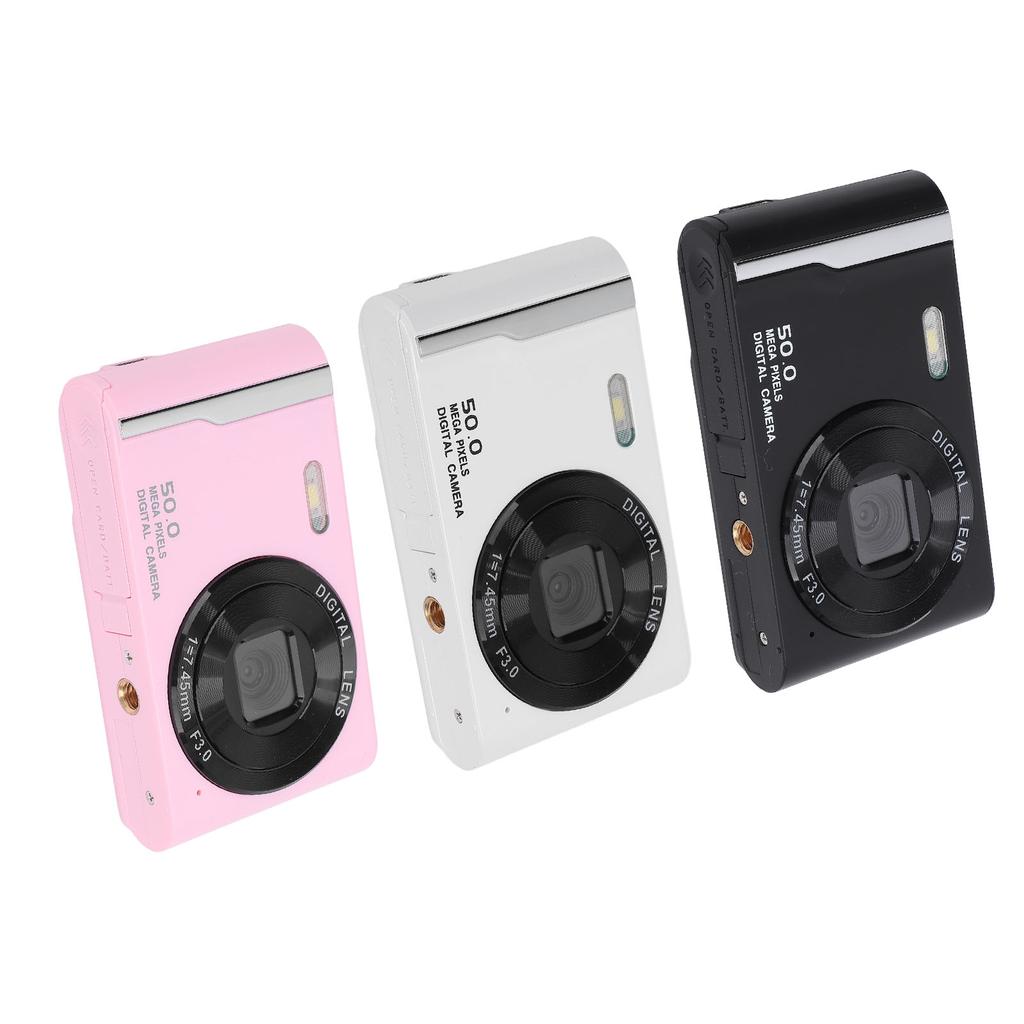 4K 50MP Digital Camera HD 16x Digital Zoom 2.8 Inch LCD Screen Anti Shake Autofocus Retro Compact Sm