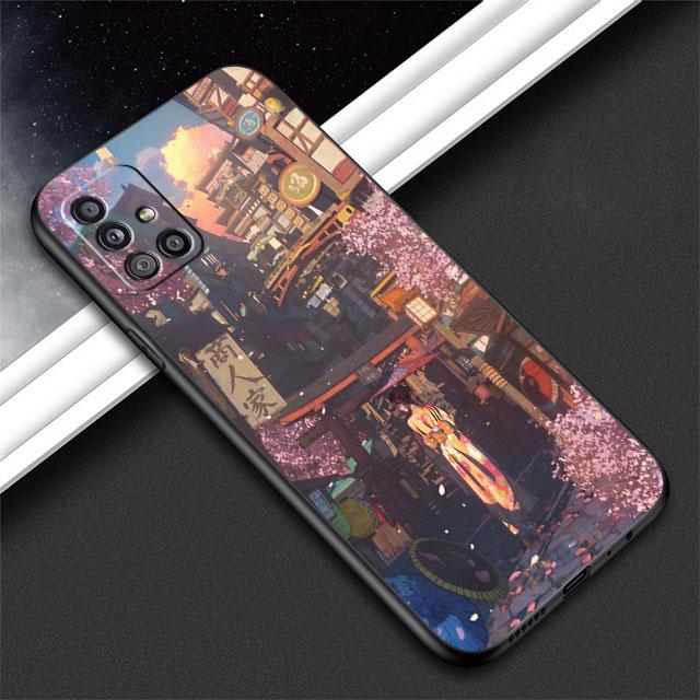 Japan Landscape Temple Phone Case For iPhone Samsung Galaxy Redmi Xiaomi Oppo OnePlus Note S A 7 8 9 10 11 12 13 14 20 21 22 23 53 54 Pro Max Ultra