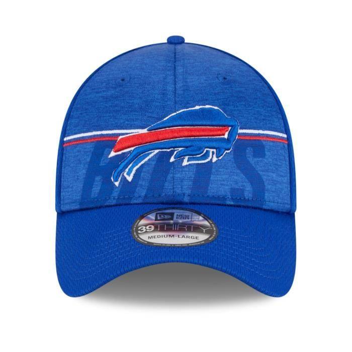 Casquette - New Era - 39Thirty - NFL TRAINING 2023 - Buffalo Bills - Blanc - Homme