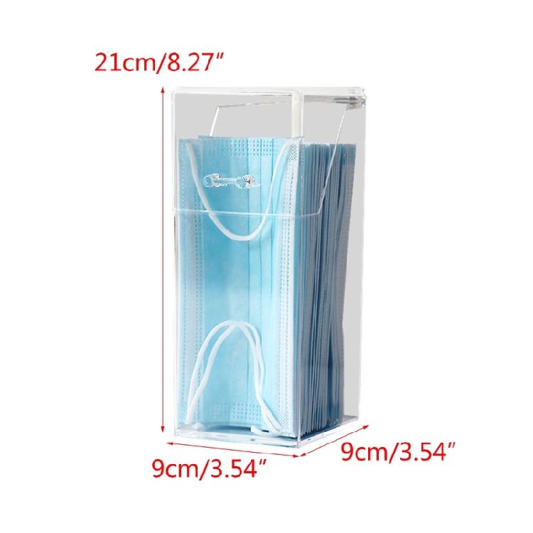 Mask Storage Box Wet Tissue Box Baby Wipes Dispenser Holder Household Dust-proof