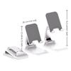 Faltbarer ABS Desktop Handy Ständer Für Smartphone Halterung Tablet Schreibtisch Handy Tragbar Skalierbare Halterung Halter