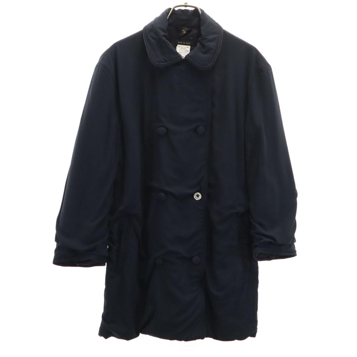 

GIORGIO ARMANI 90s Made in Italy Old coat 40 Navy Women Used