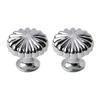 Cabinet Knobs Drawer Knobs Aluminum Pumpkin Design Round Door Knobs for Living Room Kitchen Cupboard