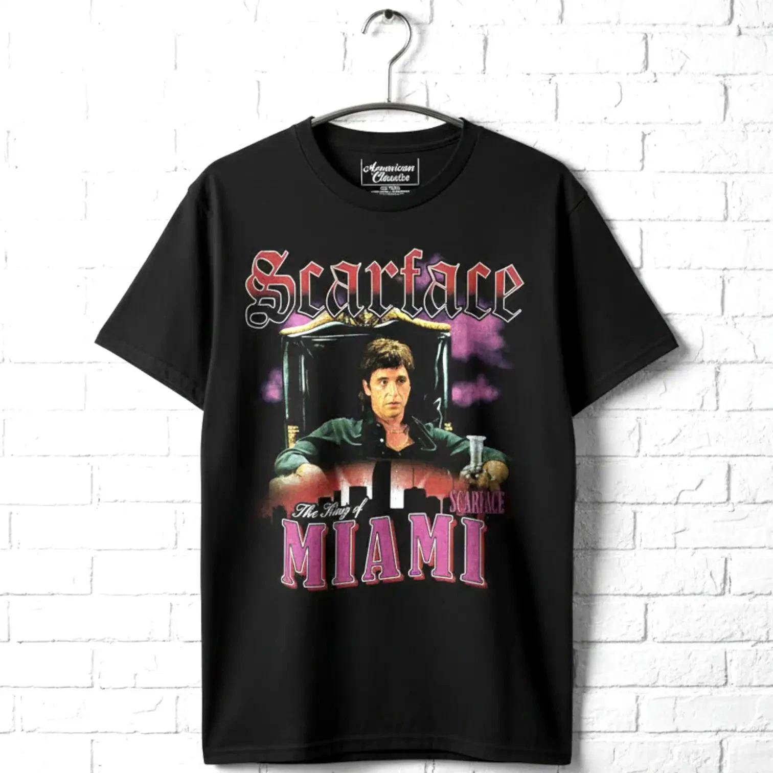 Scarface King of Miami Men s T Shirt XXXXL