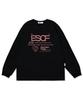 Escape From Brick Heart Crew Collection Print Long Sleeve All Black