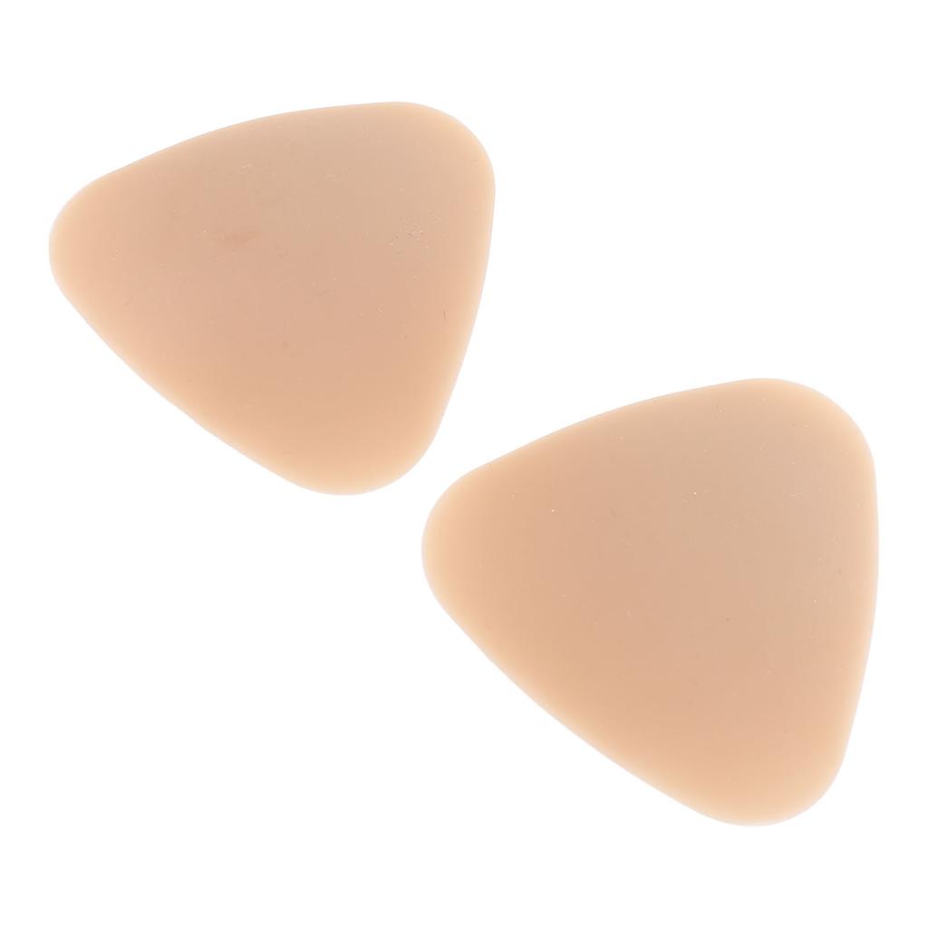 Triangle Sticky Bra Pads Water Proof Thin Edge Deep V Soft Reusable Adhesive Bra Inserts Pads 8cm