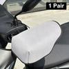 1 Pair Handlebar Muffs for Motorcycle Electric Bike Sun Protection Hand Covers Mesh Riding Gloves