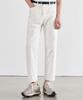 Awodeijeu Straight Crop Denim Pants [Cream]