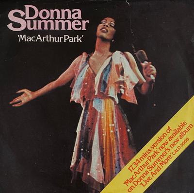 7inch Record DONNA SUMMER - MacArthur Park CAN131 Casablanca 1978 UK Soul/Funk Used