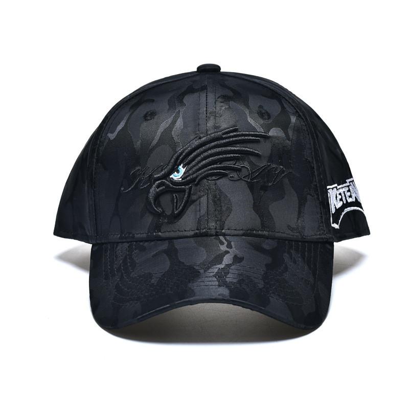 Old Eagle Embroidered Baseball Cap With Sun Protection And Breathable Cotton For Casual Wear