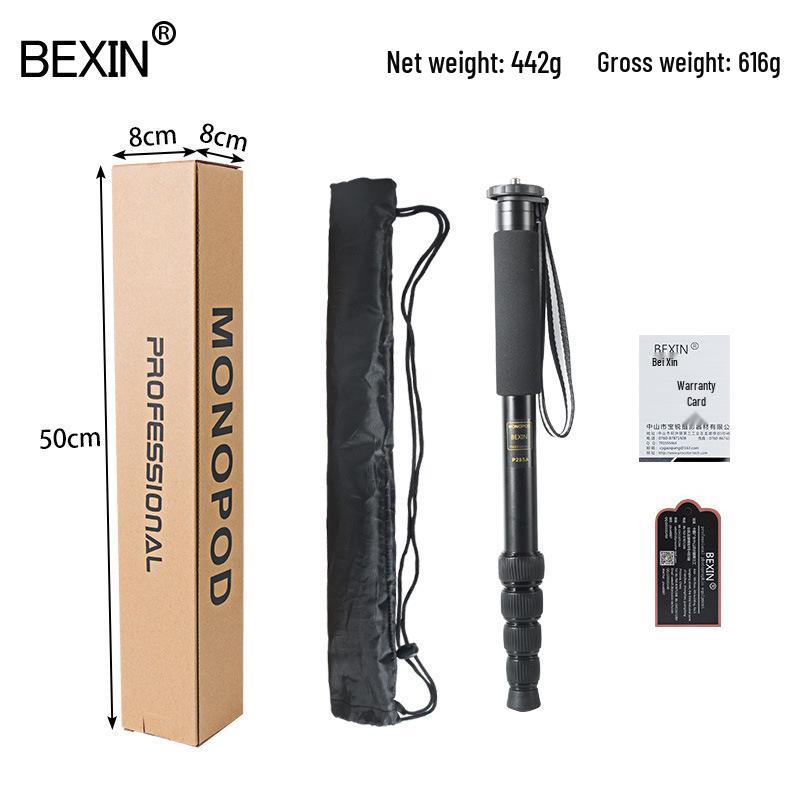 Beixin P-285A Portable Monopod for Travel, Hiking, DSLR & Mirrorless Cameras