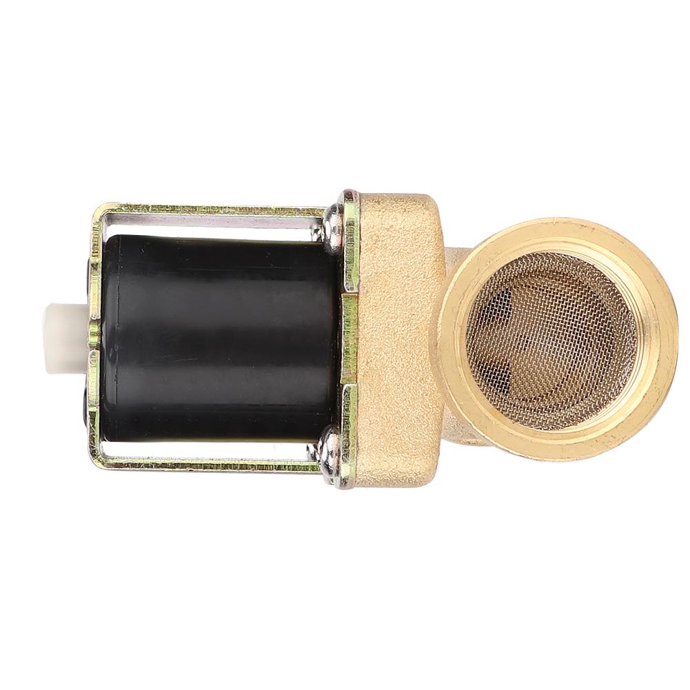 G1 2  Female Thread Normally Open Brass Solenoid Electromagnetic Valve (DC12V)