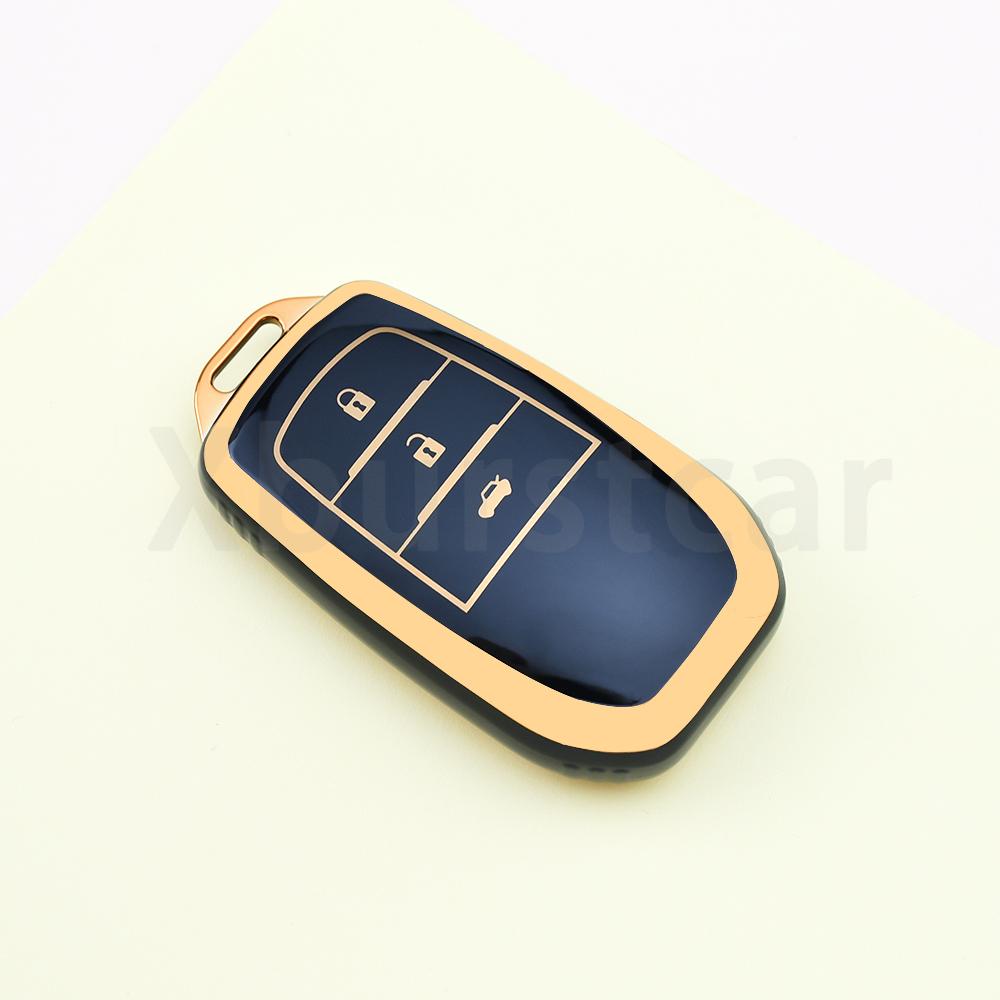 

2 3 4 Buttons Shell Fob Tpu Car Key Case Cover For Toyota Crown Rav4 Highland Chr Hilux Fortuner Land Cruiser 200 Camry Corolla