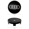4Pcs 56+60mm Car Wheel Center Hub Caps Stickers Auto Rim Cover Accessories For 0vhbm S line RS Quattro A3 A4 A6 A5 Q5 A1 Q7 Q3 Q2 vhbm0