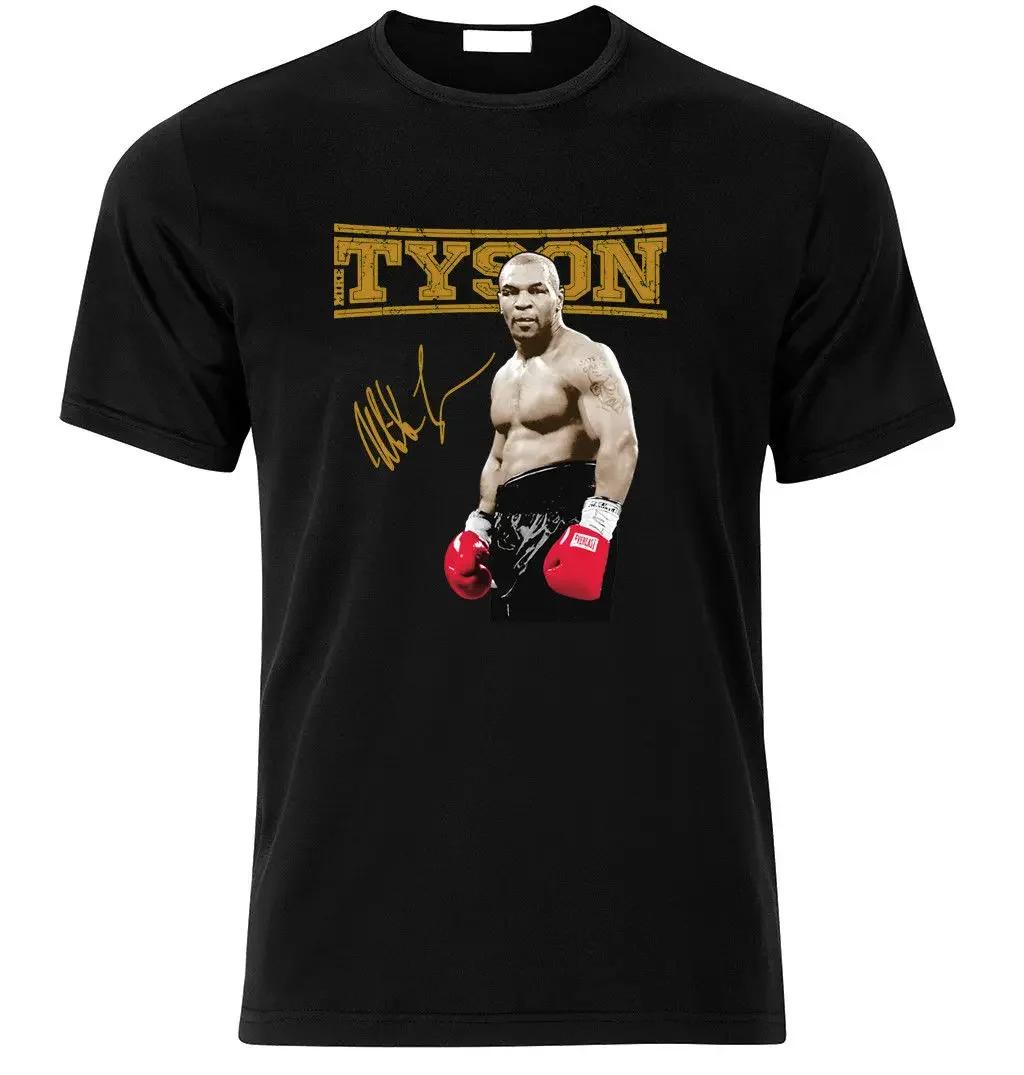 GUOYAN TOP Iron Mike Bokskampioen Tyson Mode Fan T-shirt. Zomer O-Hals Korte Mouw Heren T-shirt Nieuwe Casual Mode Streetwear 4XL