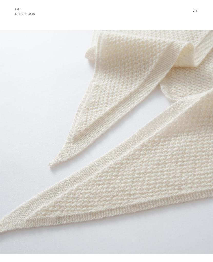 Women's 100% Pure Cashmere Rhinestone Knit Shawl - Versatile Fashion for Autumn/Winter