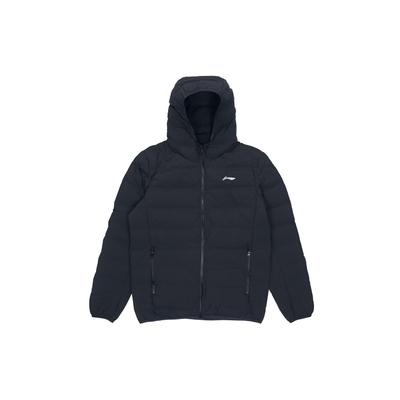 Li Ning Badminton Collection Down Jacket Winter Men's Standard Black AYMR477-1