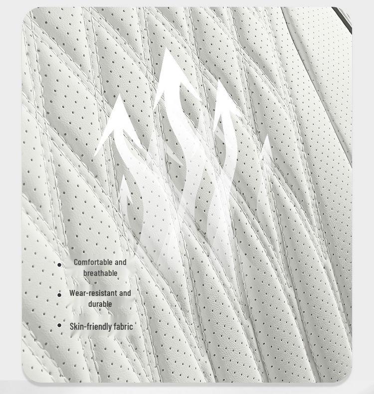 2026 All-Season Full Leather Universal Car Seat Cushion