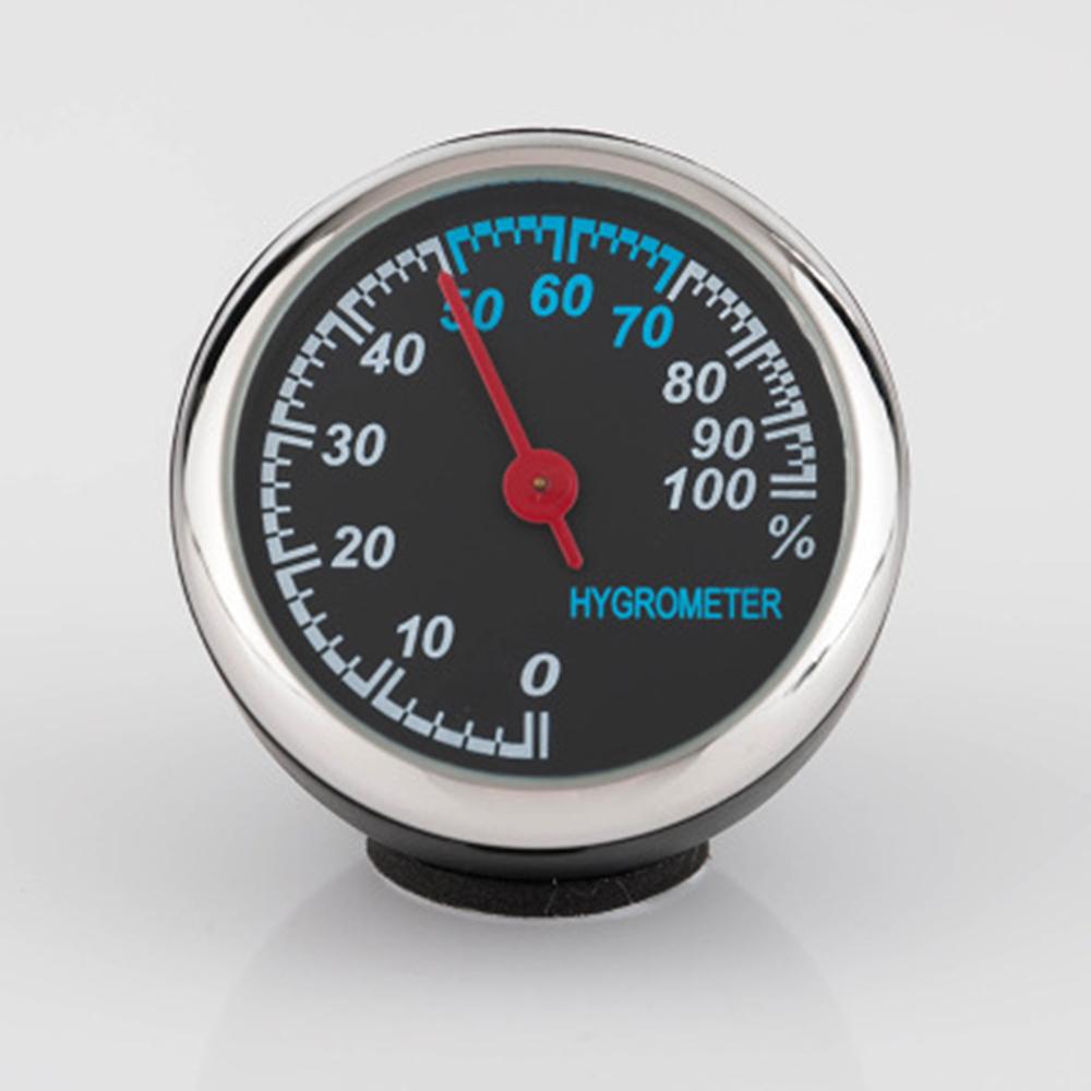 Auto Parts Mini Car Automobile Digital Clock Auto Watch Automotive Thermometer Hygrometer Decoration