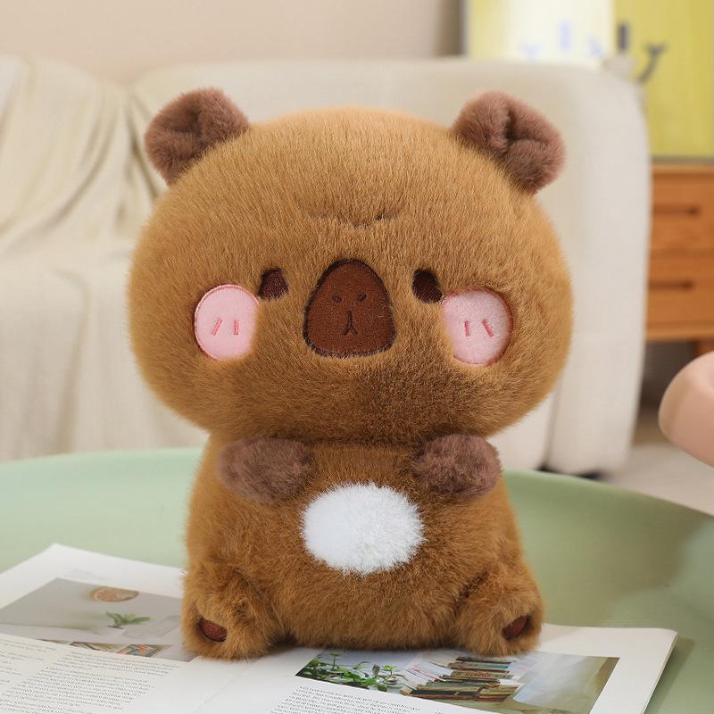 Cute animal cute pet doll series plush toy boutique seven-inch grab machine doll sleeping pillow soothing doll