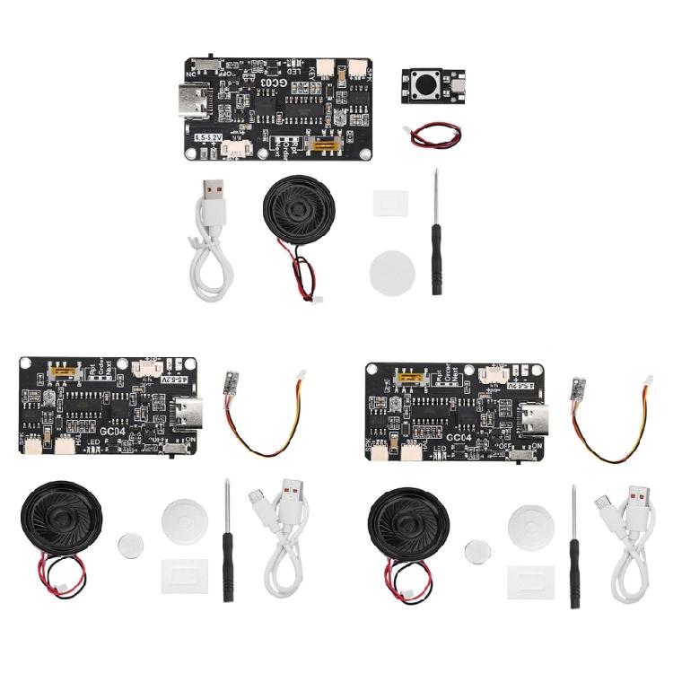 Christmas Music Greeting Card Memory Sound Voice Recording Module, 8MB, Suitable for Birthday Holiday Cards Craft Lovers