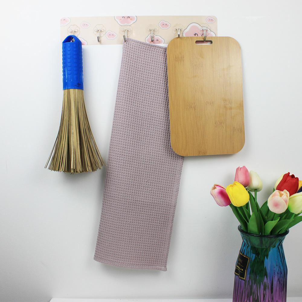 WML066 Custom Extra Thick 100% Cotton Waffle Weave Multi-purpose Kitchen Tea Towels for Teacup Cleaning Table Napkins