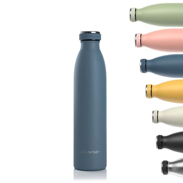 Arborescence Waterfles - Lars NysØM - 750ml - Roestvrij Staal - Lekvrij - Blue Stone