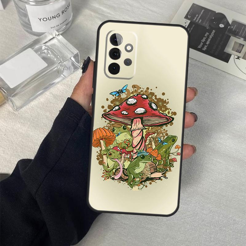 Cottagecore Frog Aesthetic Phone Case For Samsung Galaxy A34 A54 A14 A13 A23 A33 A53 A73 A52 A42 A32 A22 A12 A51 A71