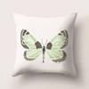 European Color Butterfly Print Sofa Cushion Cover Pillowcase Home Party Car Bedding