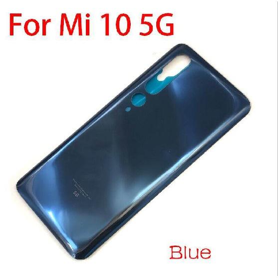 For Xiaomi Mi 10 5G Back  Mi10 Rear Glass Door Housing  Replacement with Adhesive