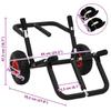 Carro para SUP para 2 Tablas de Surf Plegable 90 kg Aluminio