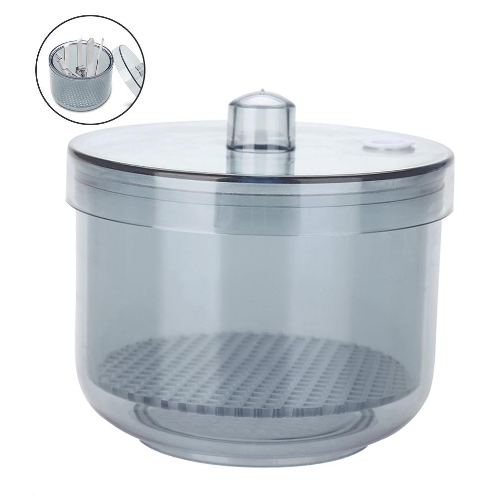 Dental Nail Tools Sterilizer Tray Sterilization Box Disinfection Container Manicure Tools