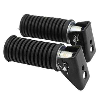 Motocykle Pedały Do Qianjiang QJ125 GN125 GT125 Suzuki King GS125 Uniwersalne M8 Mocowanie Podnóżków Peg Pedals Racing Rearset