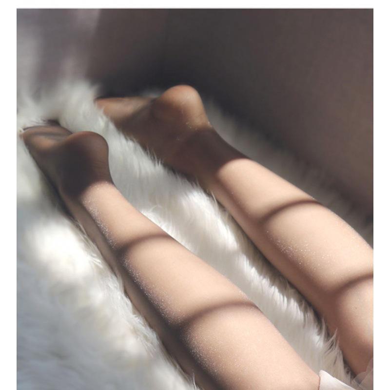 Pearlescent Ultra-Thin Glitter Anti-Snag Stockings - Invisible Shiny Summer Pantyhose