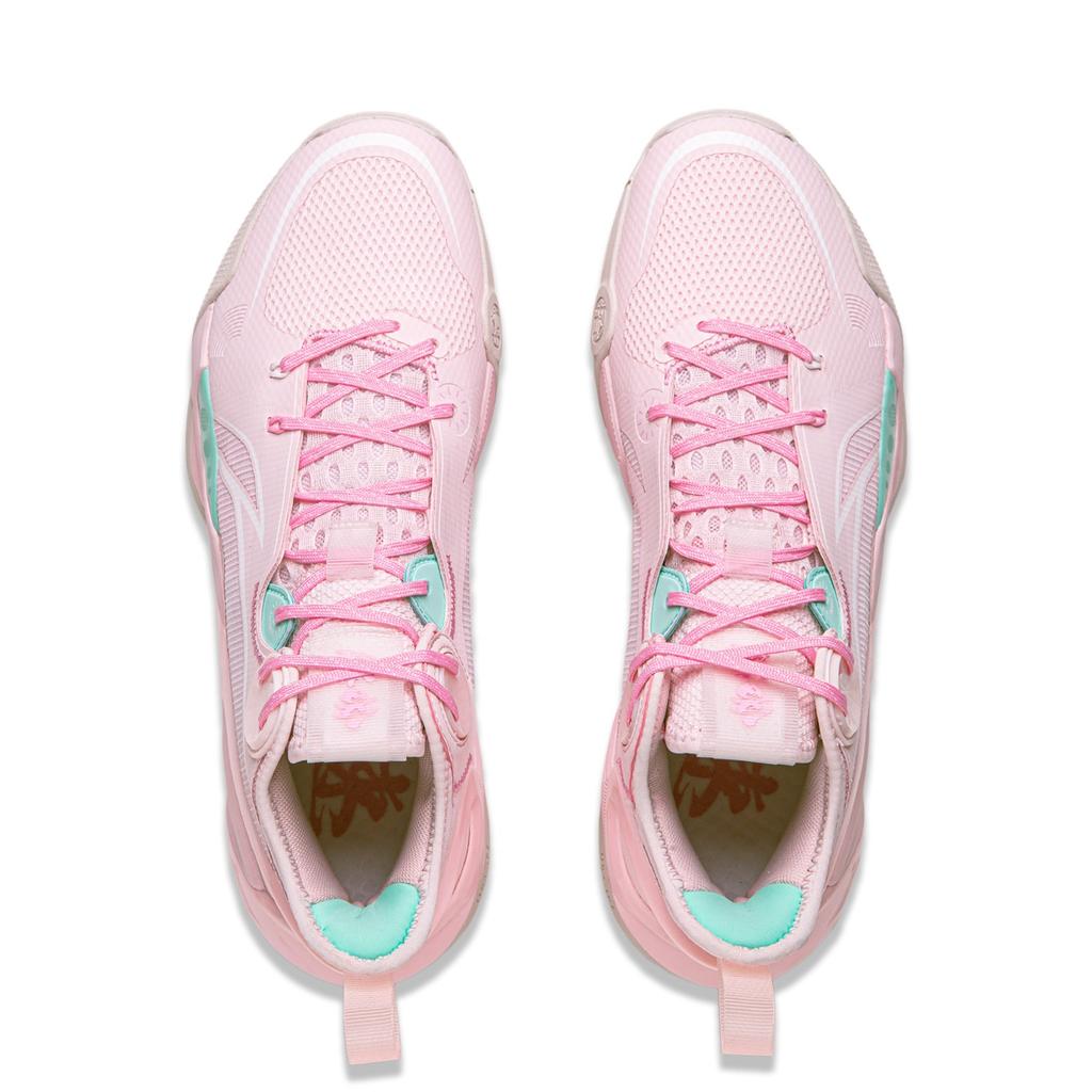 Li-Ning Li Ning SONIC 10 Cherry Blossoms Bloom Game Ready Cushioning Slip Resistant Abrasion Resistant Coverage Support Mid Top Men's ABAS069-1