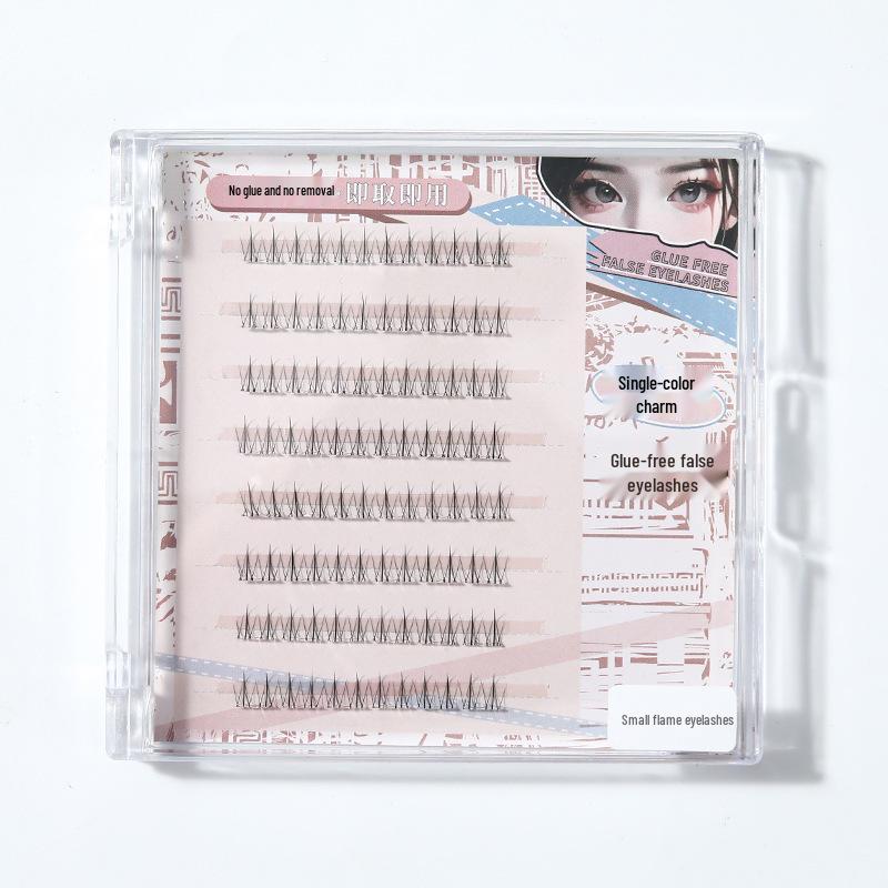 

Glue-Free Natural Curled Lower Eyelashes - Beginner-Friendly Manga Lashes