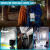 Easy Install Outdoor Work Light USB-C Quick Charge Electric Torch LED Working Lamp  Camping Lamp